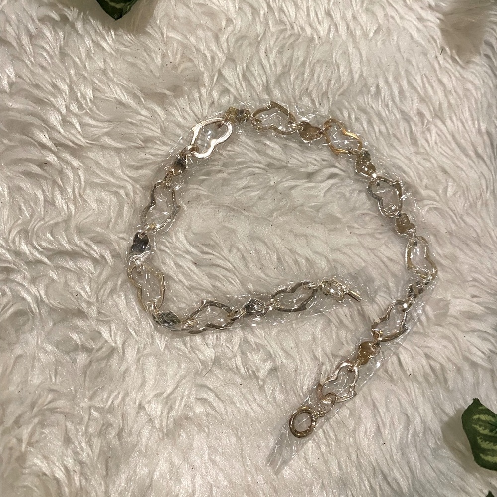 NWOT .925 Open Heart Necklace